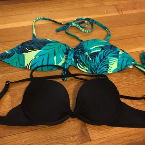 2 bikini tops